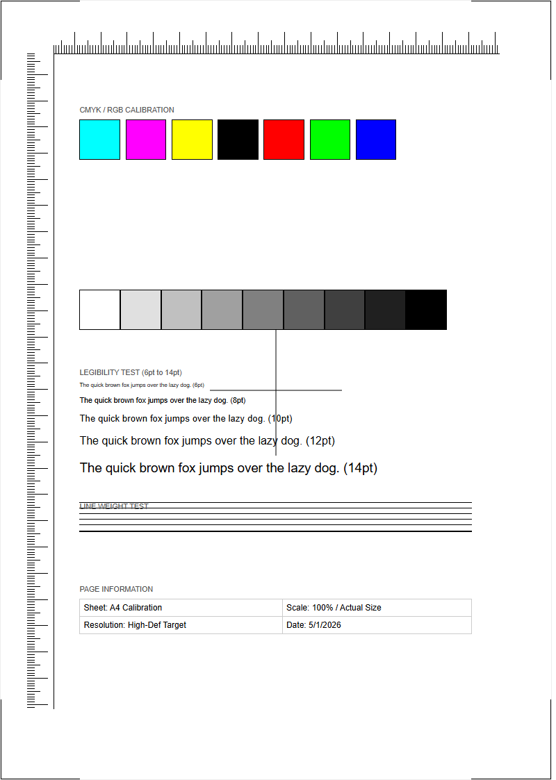 Understanding Printer Calibration Sheets: A Technical Guide to Alignment and Color Accuracy